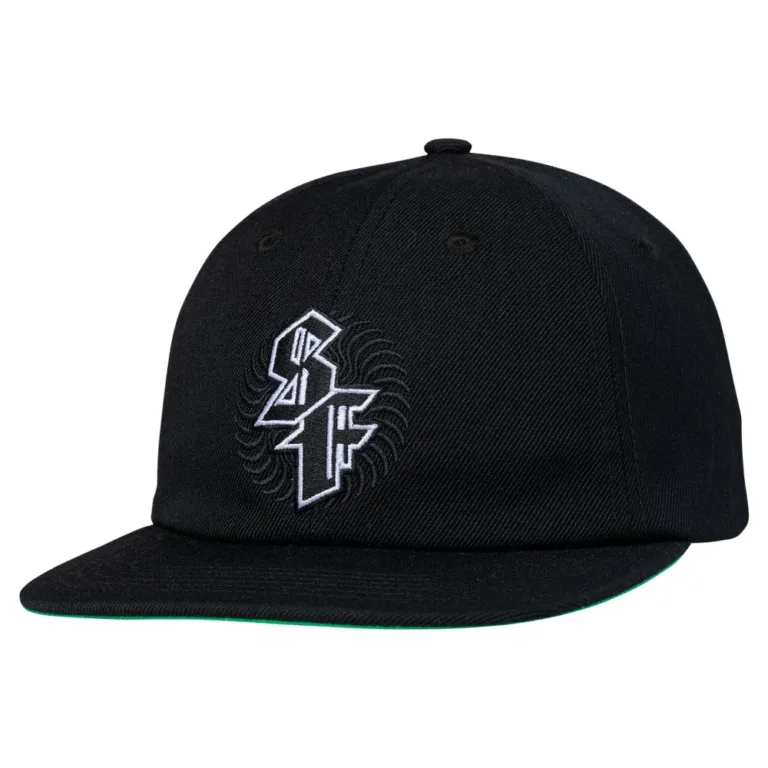 Кепка Spitfire ADJ SPITBALL SWIRL STRP BLK