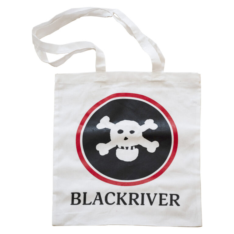 Сумка Blackriver Tote Bag NEW Skull white
