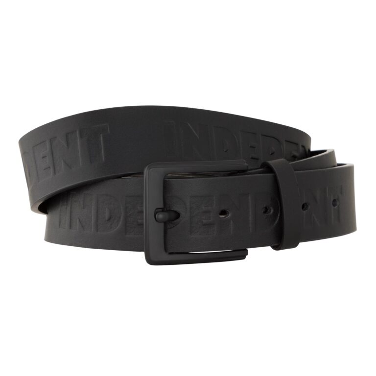 Ремінь Independent Bar Logo Polyurethane Belt Black OS Unisex