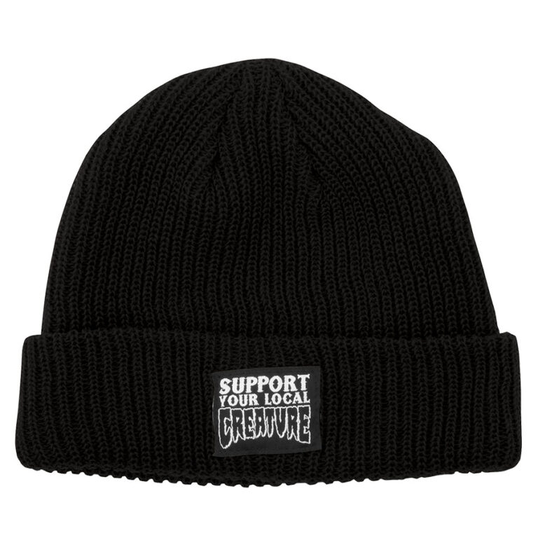 Шапка Creature Long Shoreman Hat Black