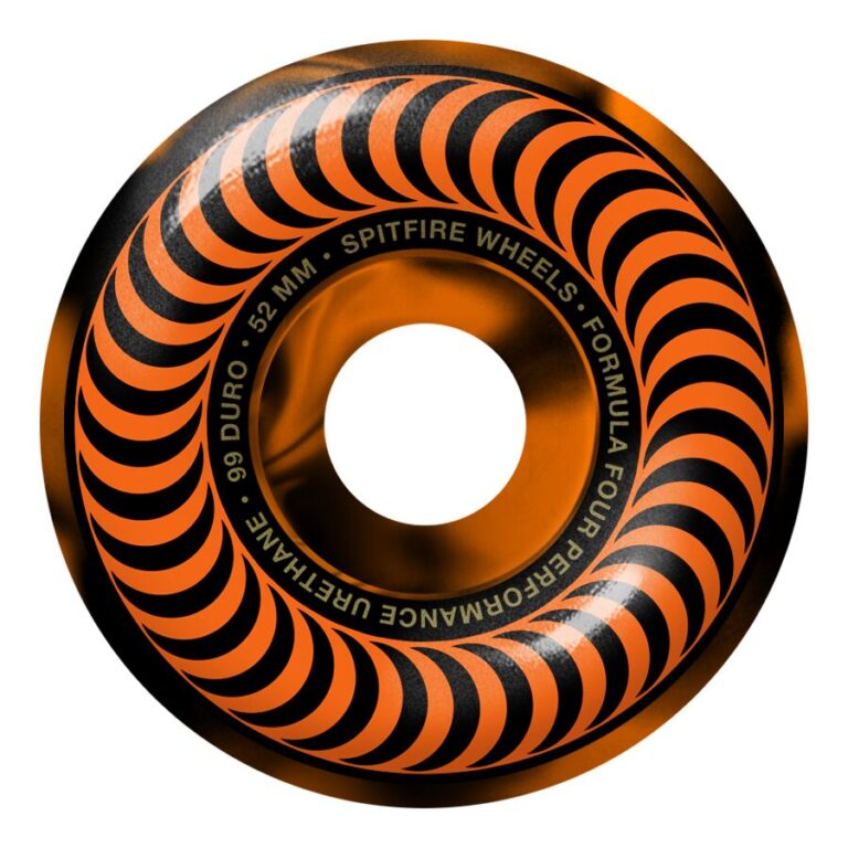 Колеса Для Скейтборда Spitfire F499 SWIRL CLSC BLK/ORG
