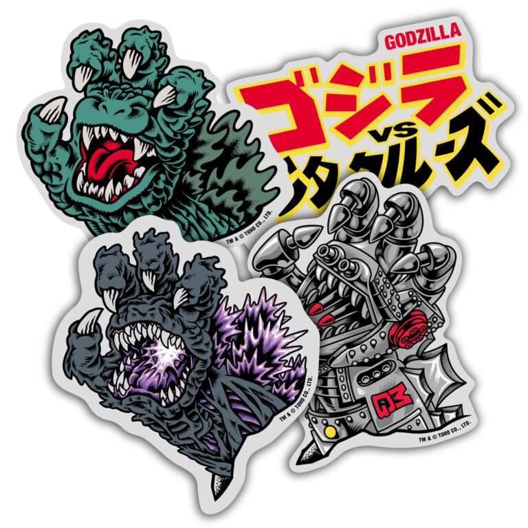 Стікери Godzilla vs Santa Cruz