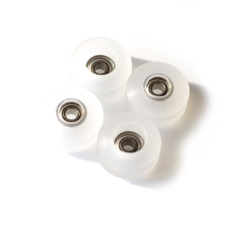 Колеса Для Фінгерборда Flatface G8 Bearing Wheels  Frosted Clear