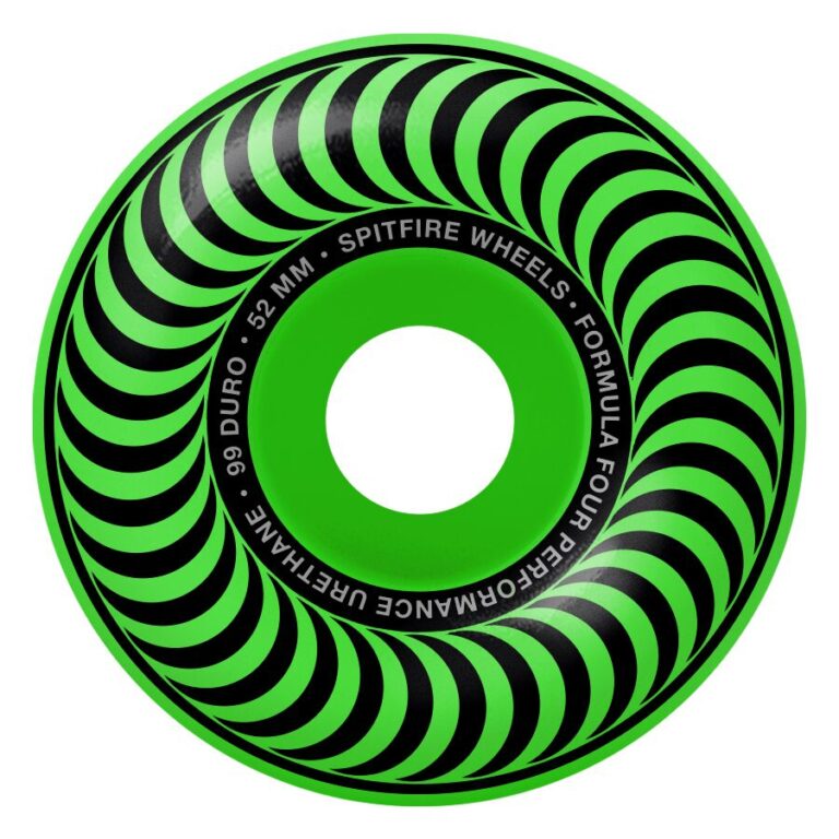 Колеса Для Скейтборда Spitfire F4 99 CLASSICS NEON GREEN 52mm