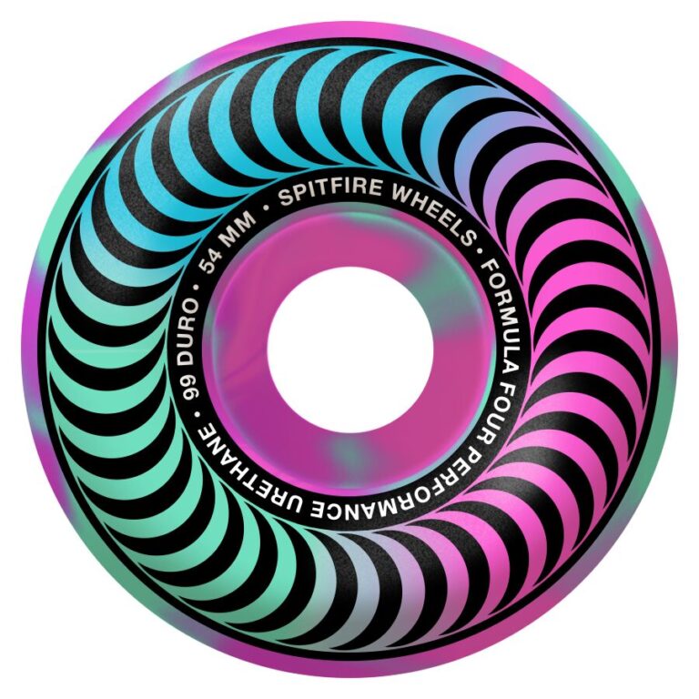 Колеса Для Скейтборда Spitfire F4 99 CLASSICS PINK / TEAL 54