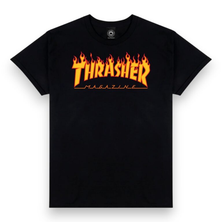Футболка Thrasher Flame Black