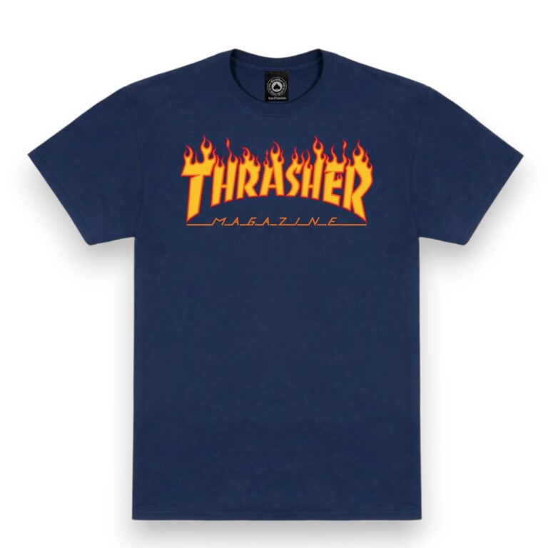Футболка Thrasher Flame Navy