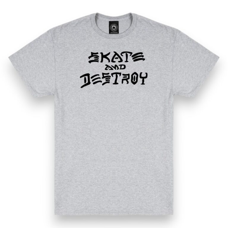 Футболка Thrasher Skate and Destroy Grey