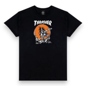 Футболка Thrasher SKATE OUTLAW Black