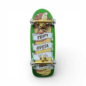 Фінгерборд Custom Pro From Odesa Old School 34mm Green