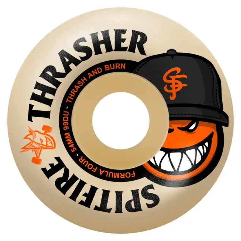 Колеса Для Скейтборда Spitfire X THRASHER F4 99 RADIAL FULL THE CITY 54