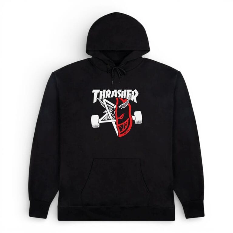 Худі THRASHER X SPITFIRE THRASH & BURN BLACK