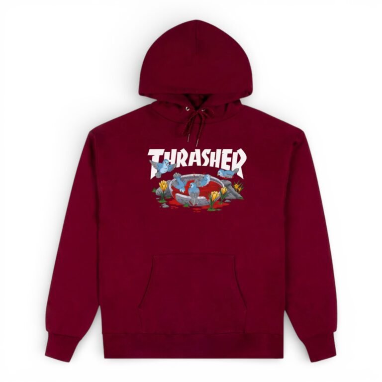 Худі THRASHER BLOOD BATH MAROON