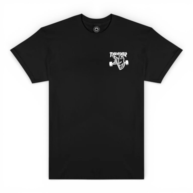 Футболка THRASHER X SPITFIRE CLASSIC SWIRL BLACK