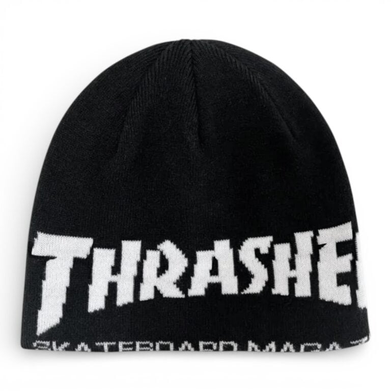 Шапка THRASHER SKATE MAG SKULLY BEANIE BLACK