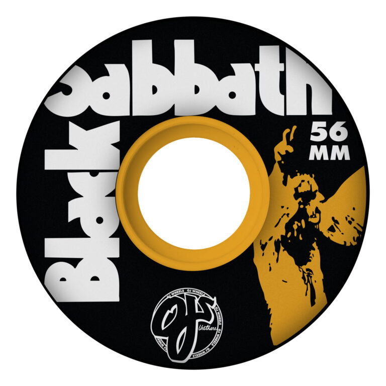 Колеса Для Скейтборда OJ 56mm Black Sabbath Vol 4 Keyframe Black 78a