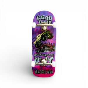 Фінгерборд Custom Pro X Heroin Skateboards Dead Dave Knock Off 36mm