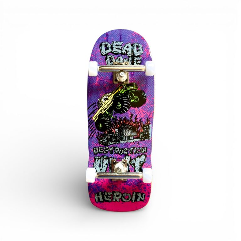 Фінгерборд Custom Pro X Heroin Skateboards Dead Dave Knock Off 36mm