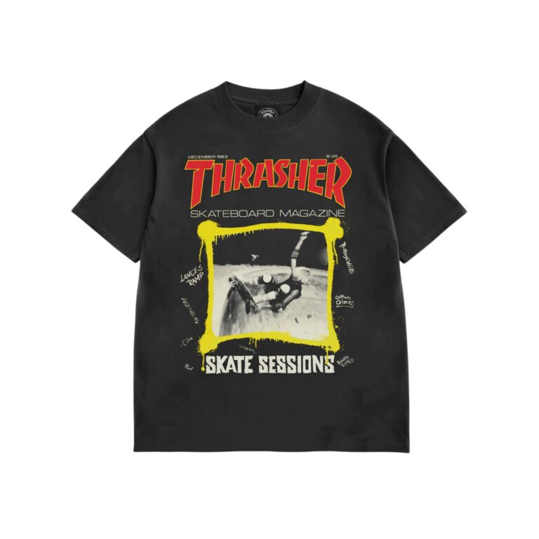 Футболка Thrasher DECEMBER 1983 VINTAGE BLACk
