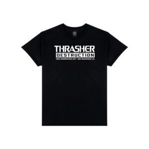 Футболка Thrasher DESTRUCTION  BLACK