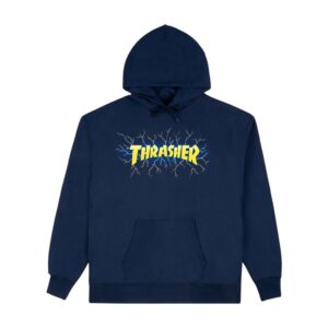 Худі THRASHER LIGHTNING NAVY