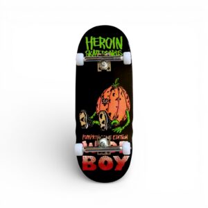 Фінгерборд Custom Pro X Heroin Skateboards Pumpkin Wide Boy 36.5mm