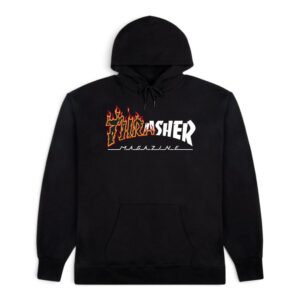 Худі THRASHER IGNITE BLACK