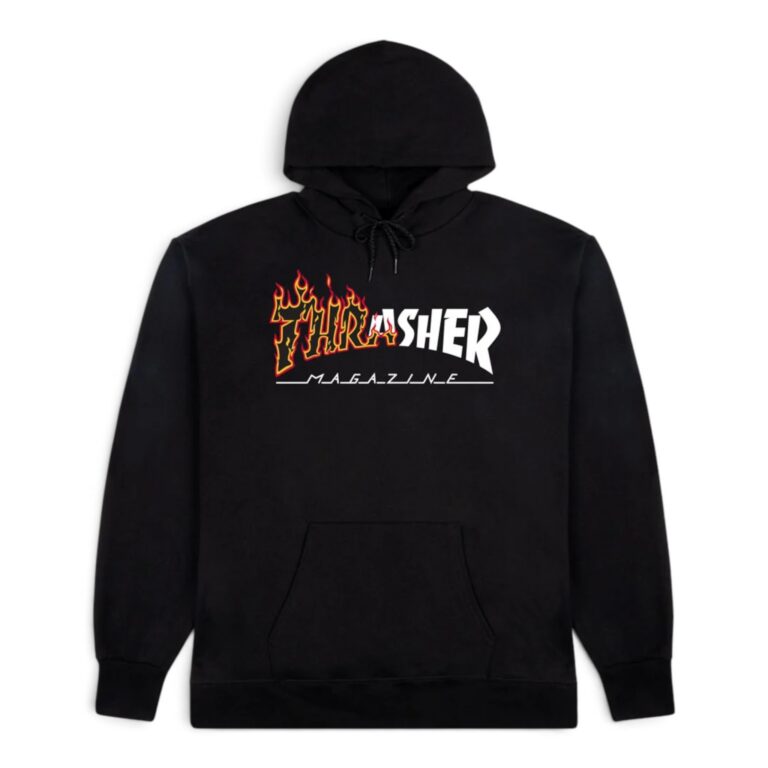 Худі THRASHER IGNITE BLACK