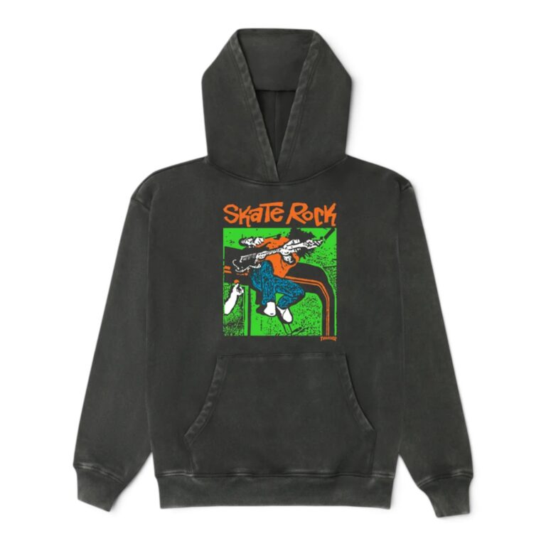Худі THRASHER SKATE ROCK VOL. II VINTAGE HEAVYWEIGHT BLACK